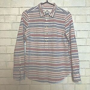 Vineyard Vines Tonal Stripe Pullover Top 0